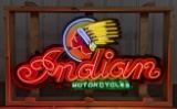 Custom Indian Motorcycles Neon Sign