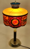 Vintage Chevrolet OK Used Cars Dealership Promotional Desk Lamp