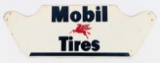 Vintage NOS Mobil Tires SST Tire Display Rack Stand Sign