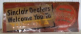 10ft Vintage SST Sinclair Power-X Tuscola Advertising Sign