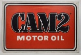 3ft Vintage SST CAM2 Motor Oil Advertising Sign