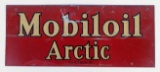 Vintage SST Mobiloil Arctic Oil Bottle Rack Sign