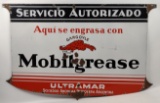 5ft DSP Argentinian Gargoyle Mobilgrease Shield Advertising Sign