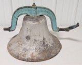 C.S. Bell & Co. #3 Cast Iron Bell Hillsboro Ohio