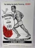 Vintage 1960s SST Chicago Plastering Institute Sign