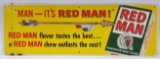 Vintage SST Red Man Tobacco Advertising Sign
