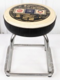 Vintage AC Delco Promotional Advertising Stool