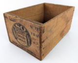 Early SOCONY Standard Oil Bayberry Candles Wood Crate