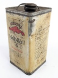 Early Mobiloil ÒAÓ Gargoyle 1 Gallon Oil Can w/ Lid