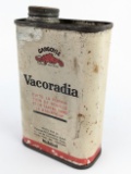 Early French Gargoyle Mobiloil Vacoradia Radiator Additive Can