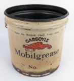 Early SOCONY Gargoyle Mobilgrease 25lb Grease Can