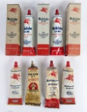 Lot Of Vintage Mobil Oil Outboard Grease Tubes