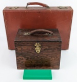 (2) Vintage Mobil Oil Service Station Travel Testing Kits