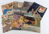 (8) 1950s Mobil Service Station Promotional Calendars