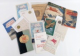 Lot Of Vintage Mobil Service Station Promotional Ephemera & More