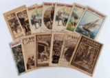 (13) 1920s SOCONY Standard Magazine Issues