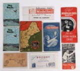 Lot Of Early SOCONY / Mobil Promotional Ephemera