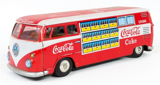 Tin Friction Coca-Cola Volkswagen Delivery Van