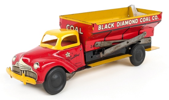 Courtland Tin Windup Black Diamond Coal Co. Truck