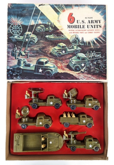 Pyro (6) U.S. Army Mobile Units Set In Box