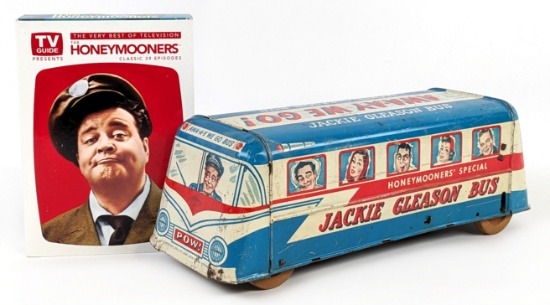 Wolverine Tin Windup Jackie Gleason Bus "The Honeymooners"