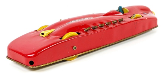 Buffalo Toys Tin Windup Red Streak Race Car