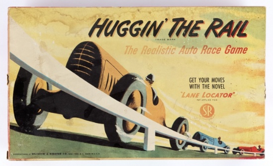 Selchow & Righter Co. Huggin' The Rail Board Game