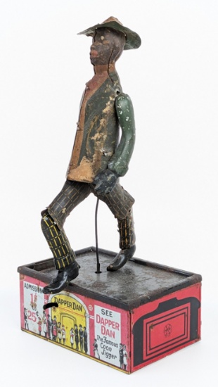 Marx Tin Windup Dapper Dan The Coon Jigging Banker