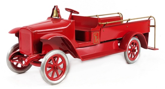 Restored Buddy L Insurance Patrol Truck
