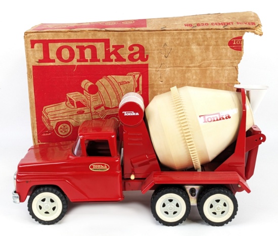 Tonka No. 620 Cement Mixer Truck w/ Box