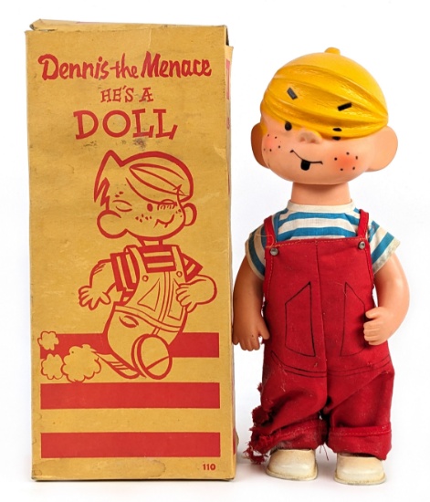 Prestige Toy Dennis The Menace Doll In Box