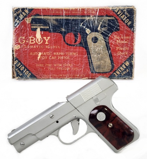 Acme G-Boy Cap Gun Pistol w/ Box