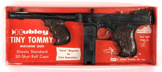 Hubley Tiny Tommy Machine Gun Cap Gun In Box