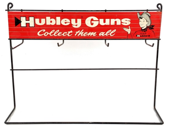 Hubley Guns Store Display Advertising Rack
