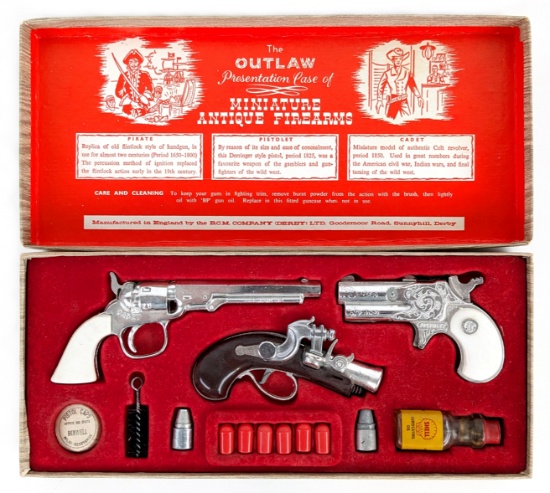BCM Co. Colt Revolver, Flintlock, & Derringer Miniature Firearm Replica's