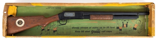 Mattel Dick Tracy Power-Jet Squad Gun In Box