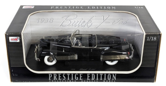 1/18 Scale Anson 1938 Buick Y-Job Prestige Edition