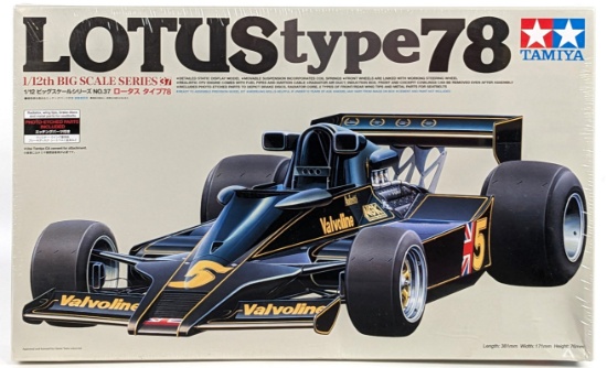 1/12 Scale Tamiya Lotus Type 78 Big Scale Series Model Kit - Sealed