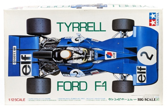 1/12 Scale Tamiya Tyrrell Ford F-1 Big Scale Model Kit