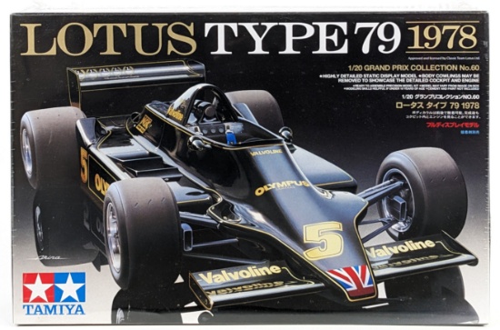 1/20 Scale Tamiya 1978 Lotus Type 79 Model Kit - Sealed