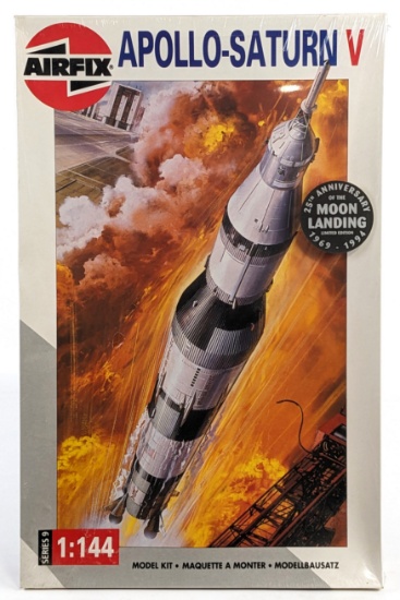 1/144 Scale Airfix Apollo - Saturn V Model Kit - Sealed