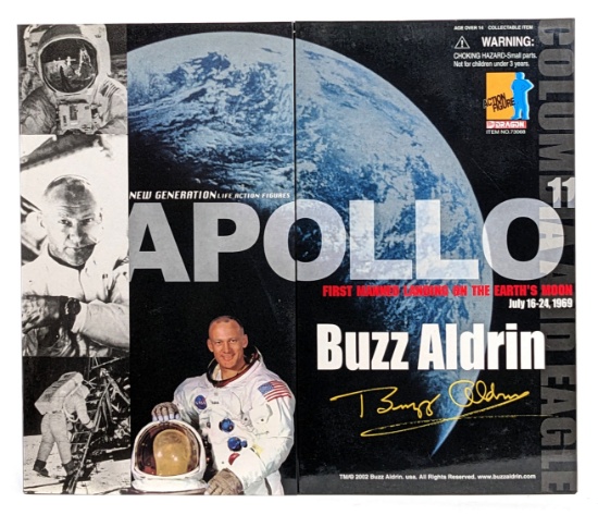 1/6 Scale Dragon Models NASA APOLLO 11 Buzz Aldrin Astronaut Action Figure - NIB