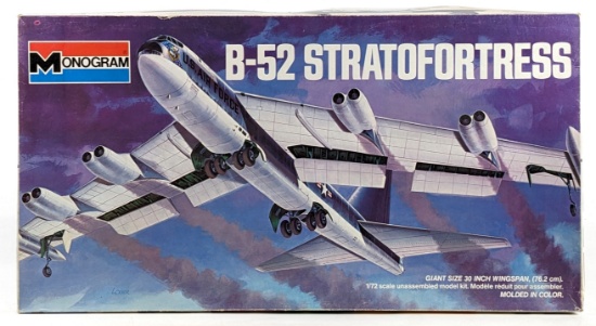 1/72 Scale Monogram B-52 Stratofortress Model Kit - NIB