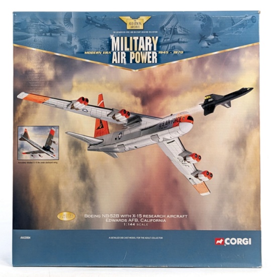 1/144 Corgi Boeing NB-52B with X-15 Research Aircraft Die-Cast Replica