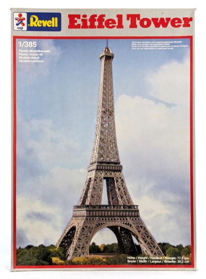 1/385 Scale Revell Eiffel Tower Model Kit - NIB