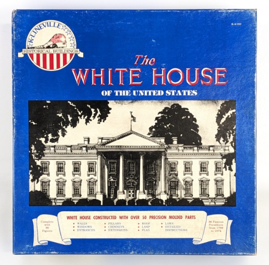 K-Lineville The White House Historical Buildings Model Kit
