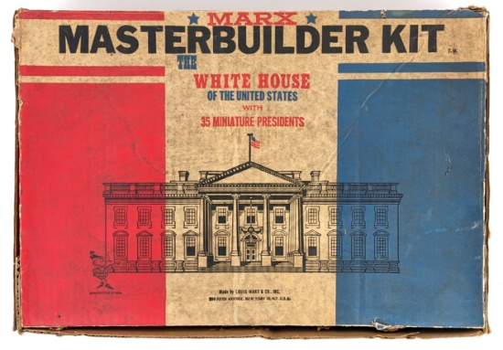 Vintage Marx Masterbuilder Kit The White House Of The United States
