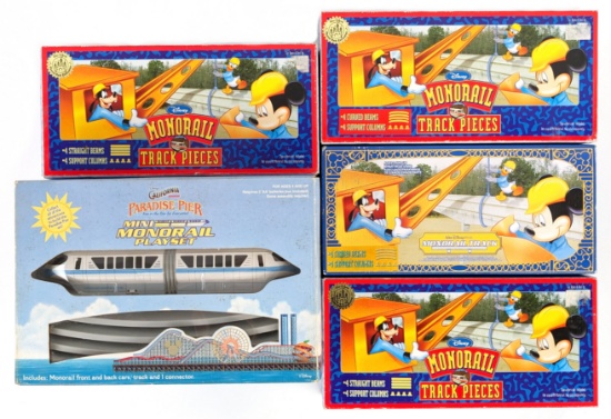Disney's California Adventure Paradise Pier Mini Monorail Playset w/ Track Pieces