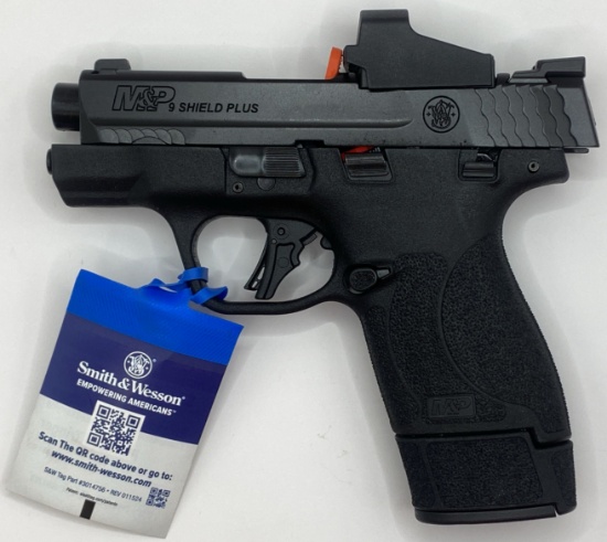 Smith & Wesson M&P9 Shield Plus OR 9mm Luger Semi-Automatic Pistol