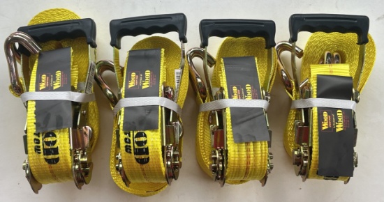 Wood Tuff Tow 27Õx2" Ratchet Straps